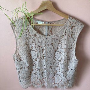 BHLDN Jenny Choo Floral Topper